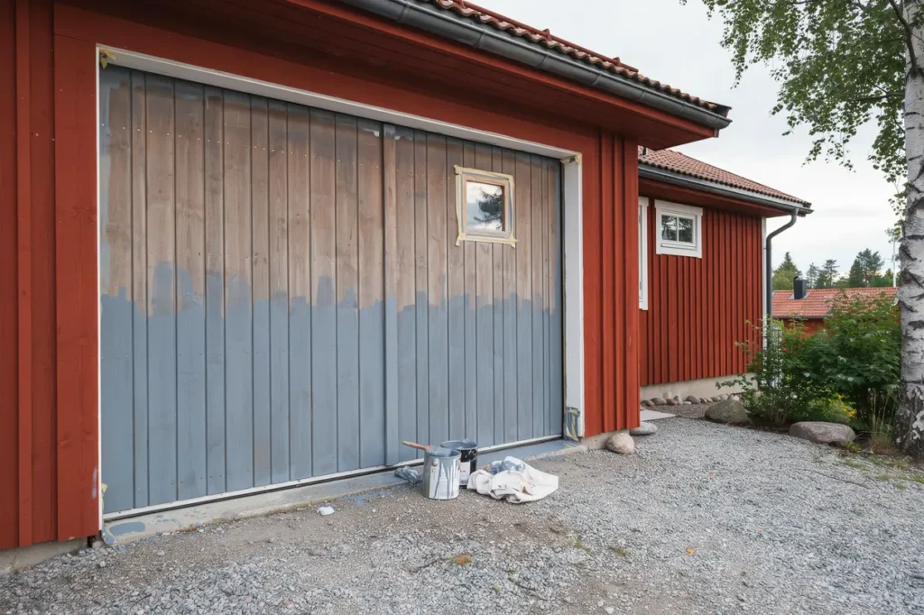 m la garageporten r tt f rgval f rarbete och tips f r ett h llbart resultat